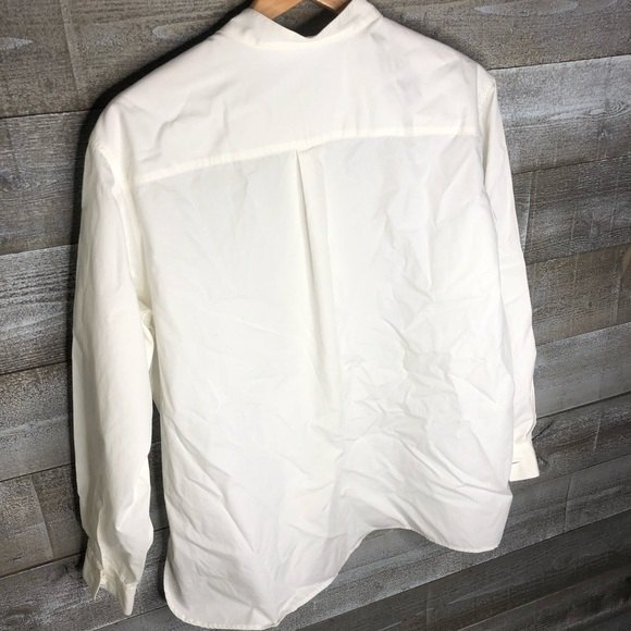 J. Jill medium white kimono button up casual lightweight shirt - Picture 4 of 4